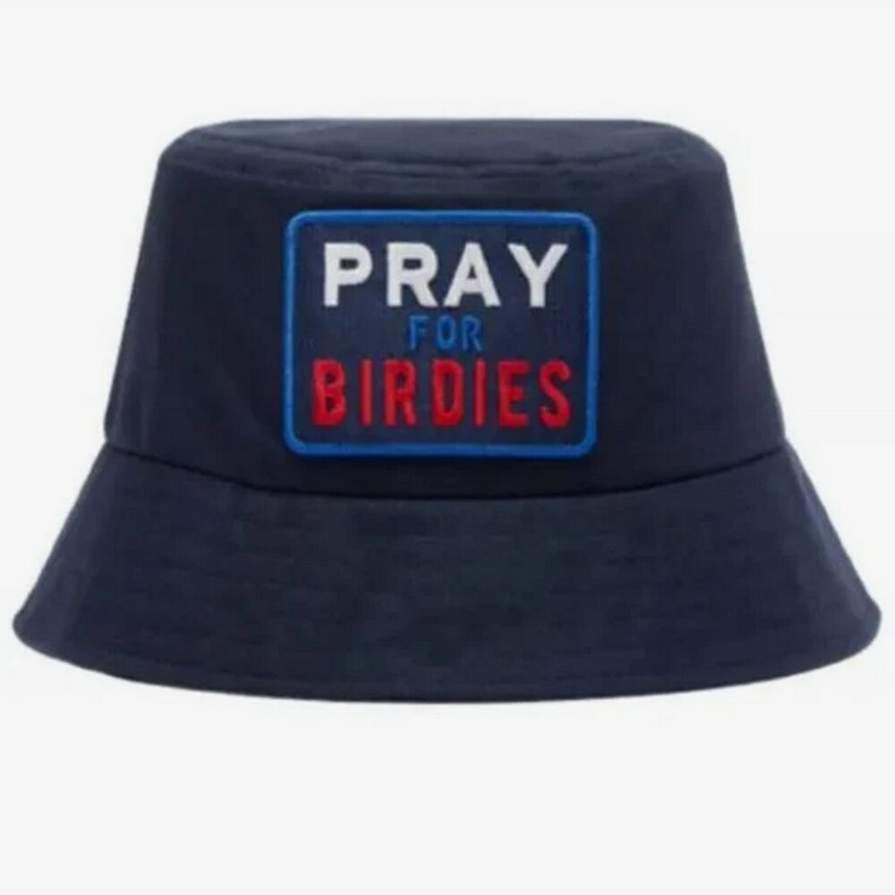 G/FORE Navy 'Pray for Birdies' Bucket Hat